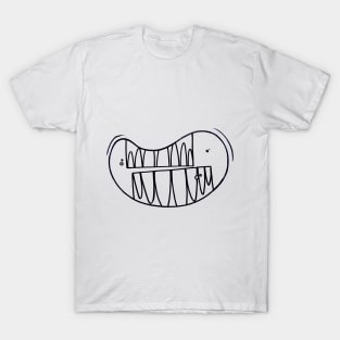 Hand-drawn mouth design T-Shirt